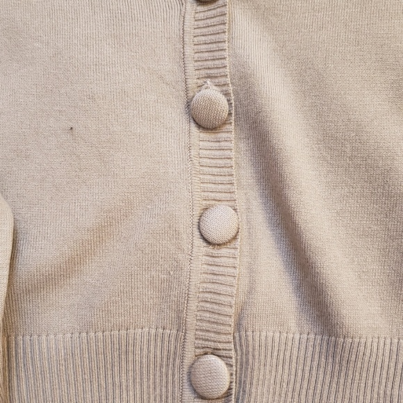 NWT tan cardigan - Picture 3 of 8